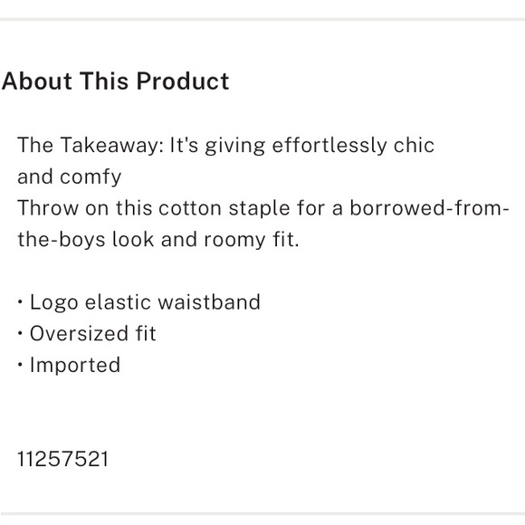 🔥VS Pink cotton blend soft cozy pajama pants lounge sleep pants sz L NWT - Picture 3 of 4